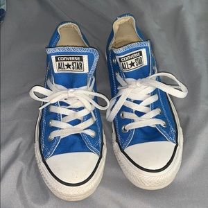 Blue converse